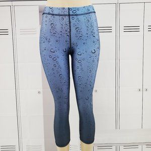 Zara Terez Leggings Printed Water Drop Spandex Yoga Pants Sz Small